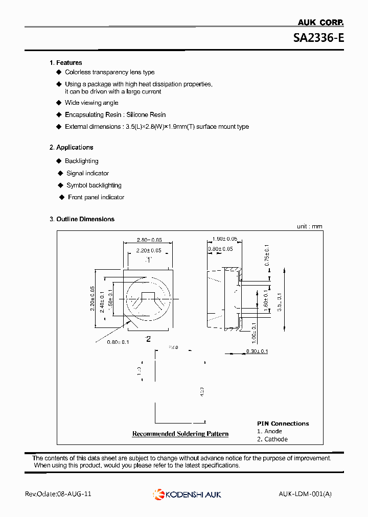 SA2336-E_8420268.PDF Datasheet