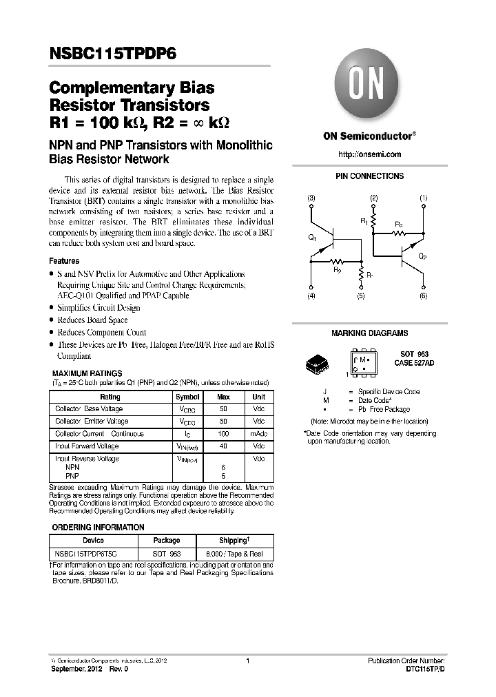 DTC115TP_8425656.PDF Datasheet
