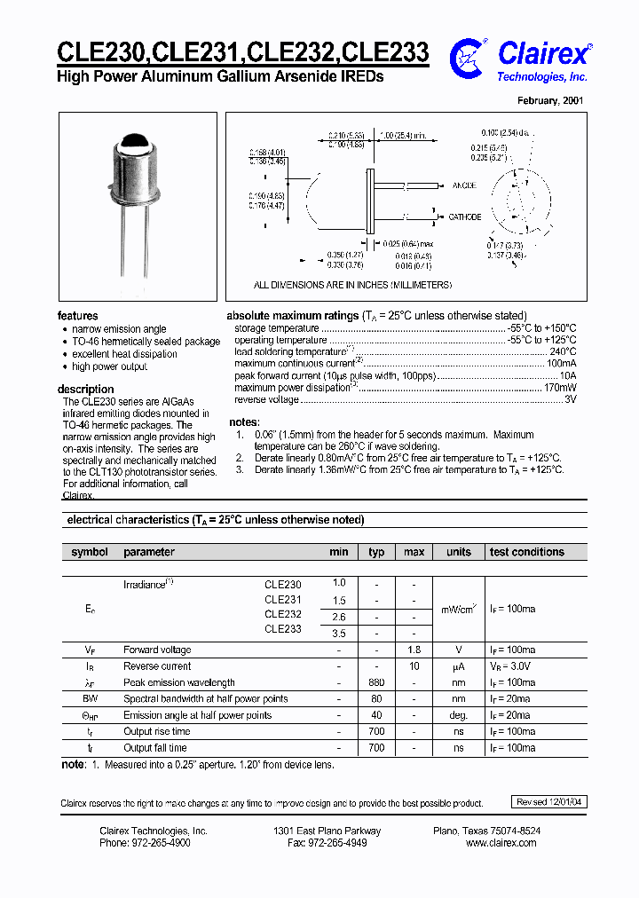 CLE232_8433103.PDF Datasheet