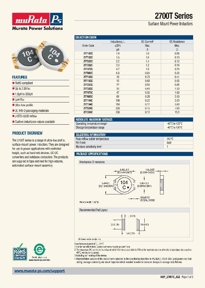 27T104C_8440357.PDF Datasheet