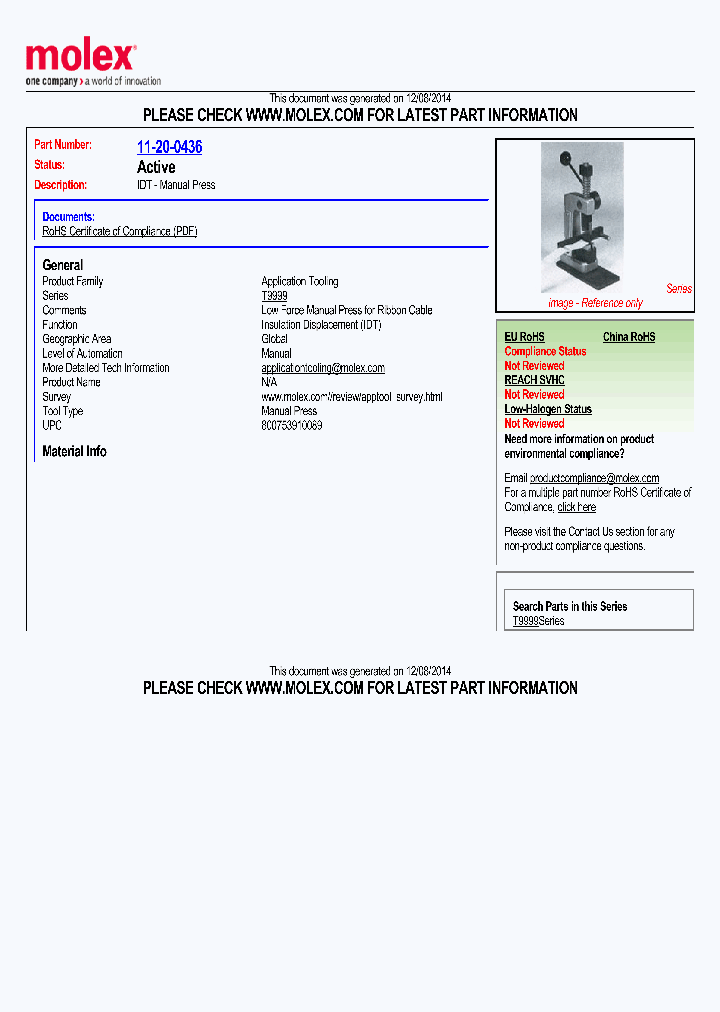 11-20-0436_8441796.PDF Datasheet
