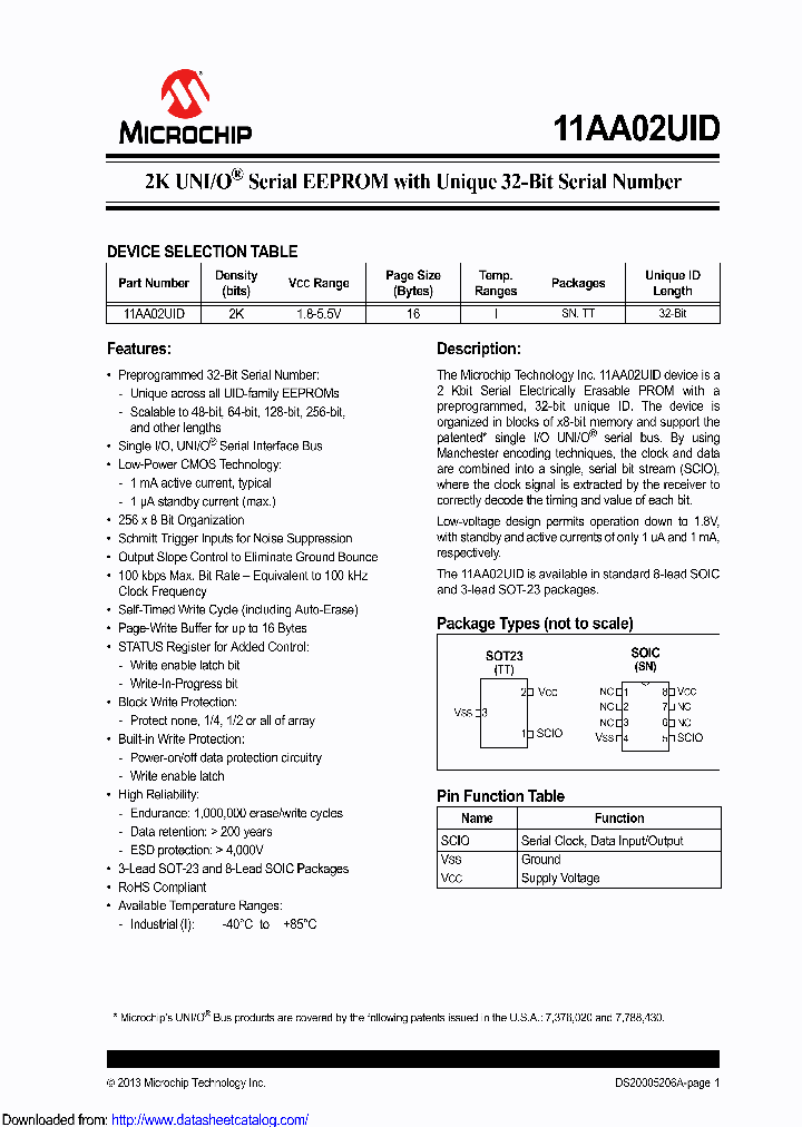 11AA02UID-ISN_8439447.PDF Datasheet
