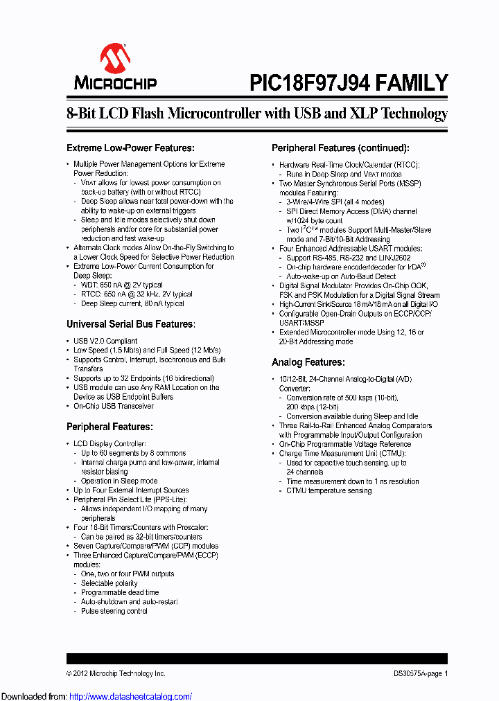 PIC18F95J94_8446176.PDF Datasheet