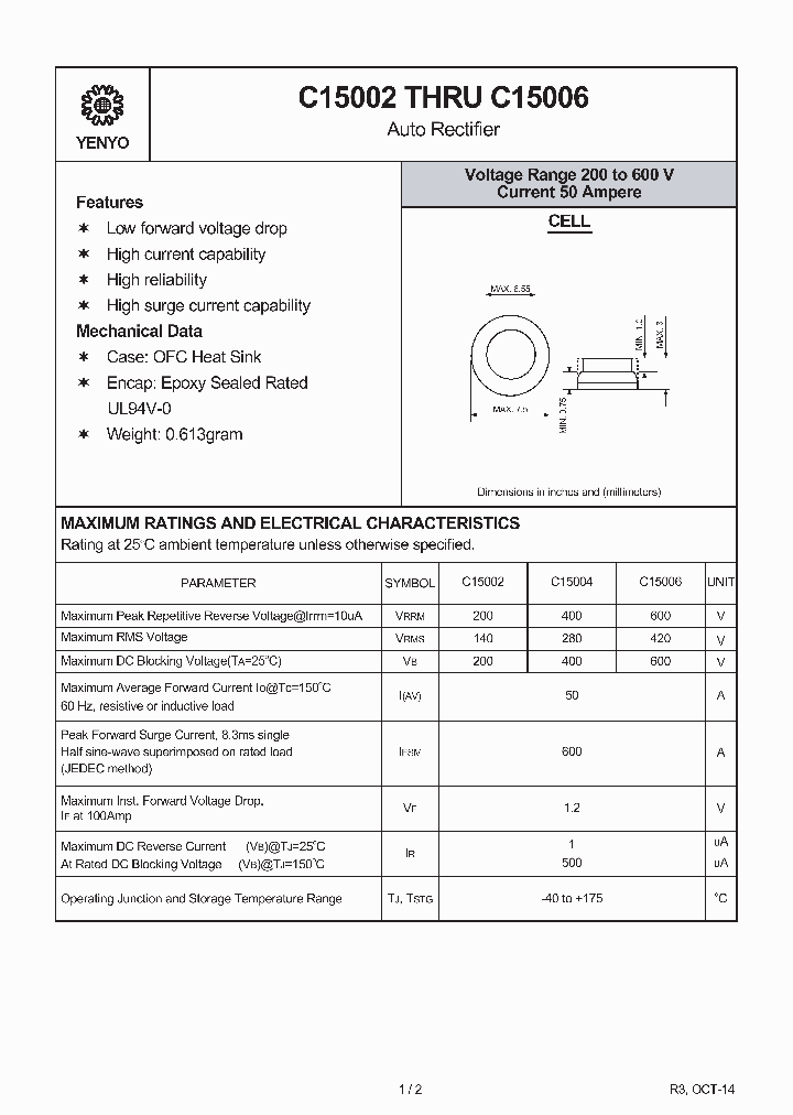 C15006_8452533.PDF Datasheet