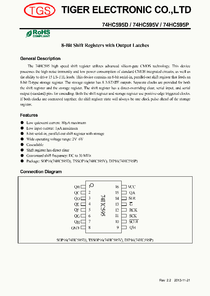 74HC595D_8456439.PDF Datasheet