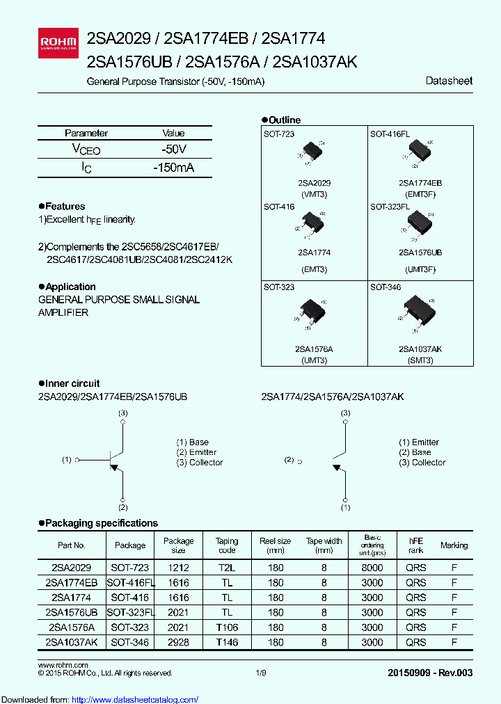 2SA1576UBTL_8455343.PDF Datasheet
