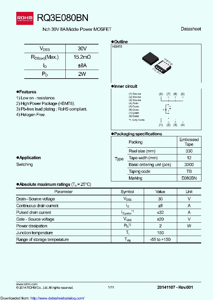 RQ3E080BNTB_8457011.PDF Datasheet