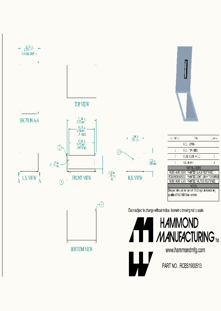 RCBS1900513_8460374.PDF Datasheet