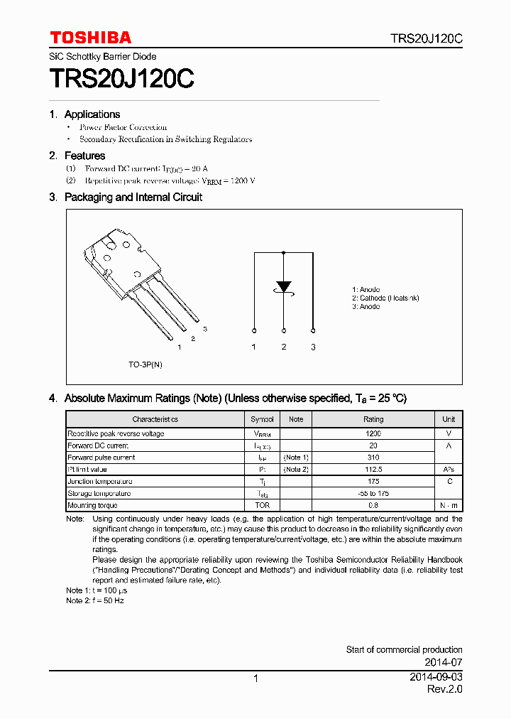 TRS20J120C_8462154.PDF Datasheet