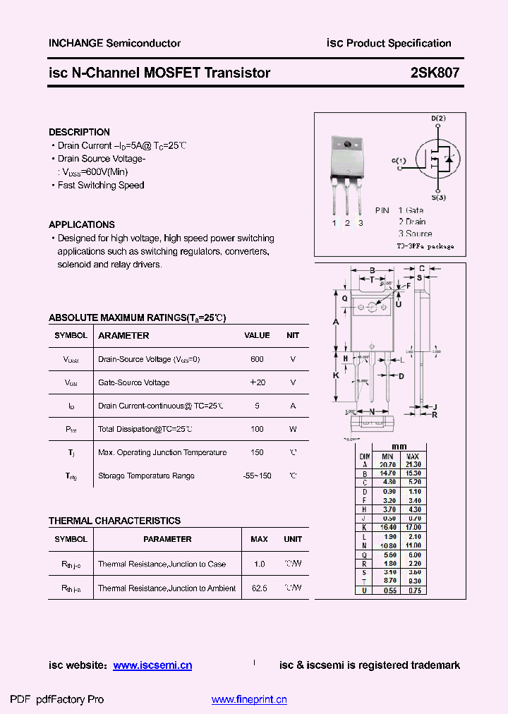 2SK807_8462696.PDF Datasheet