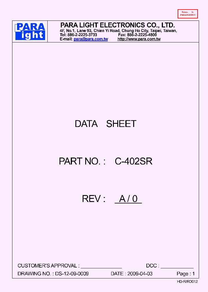 C-402SR_8464879.PDF Datasheet