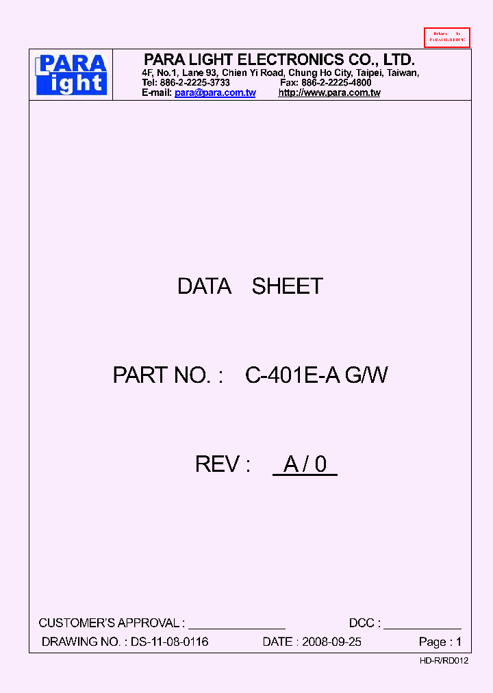 C-401E-A_8464873.PDF Datasheet