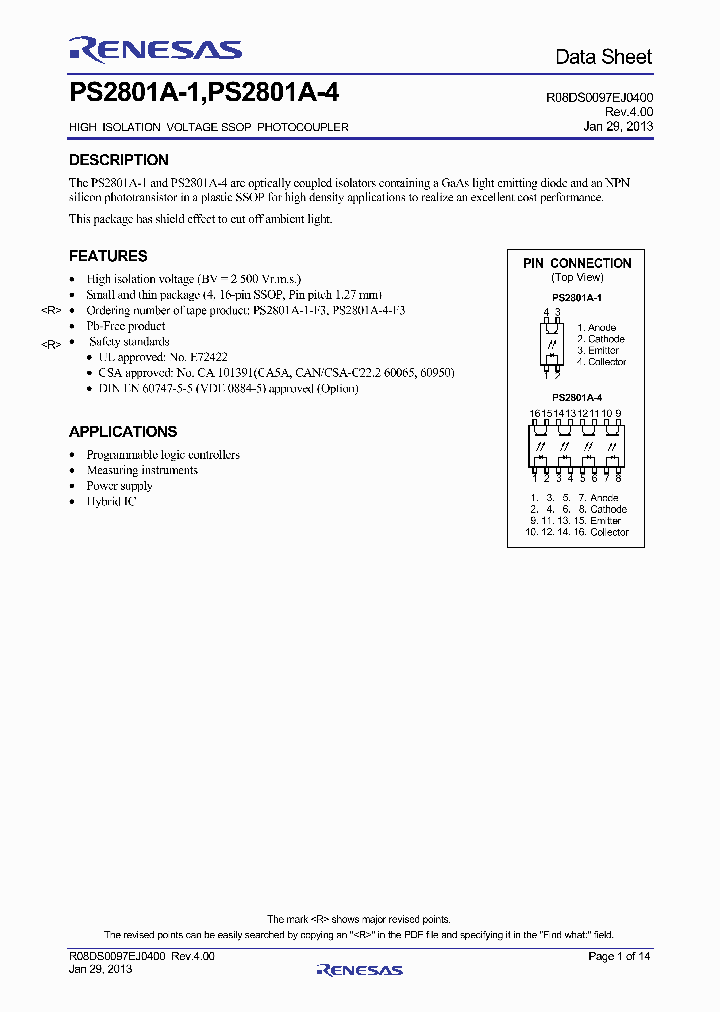 PS2801A-4_8470039.PDF Datasheet