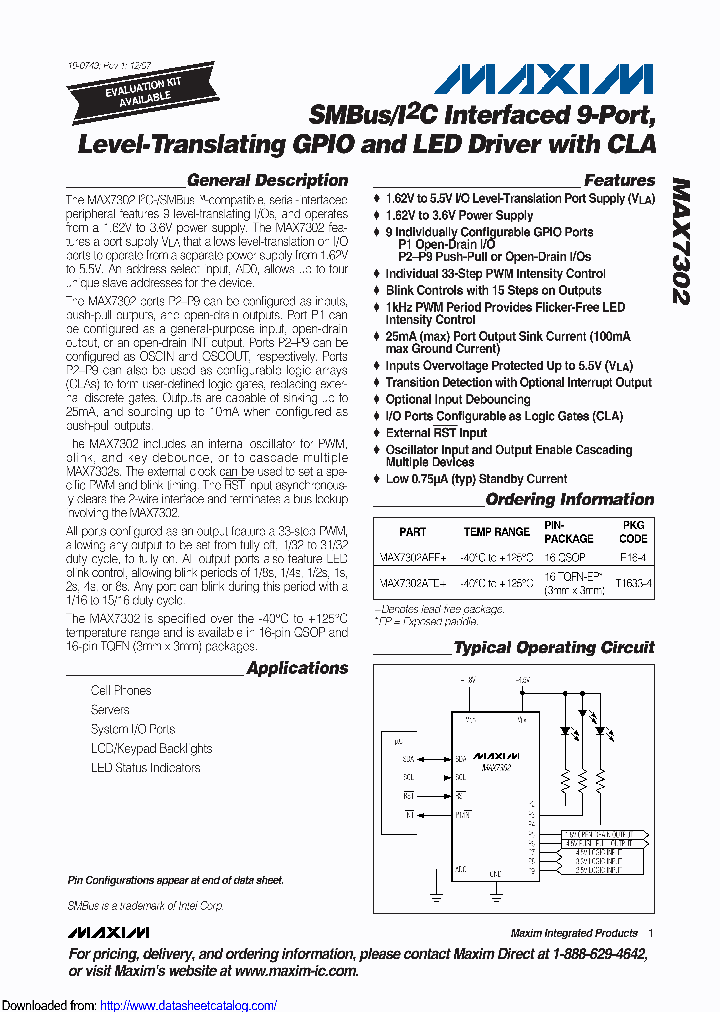 MAX7302_8472788.PDF Datasheet