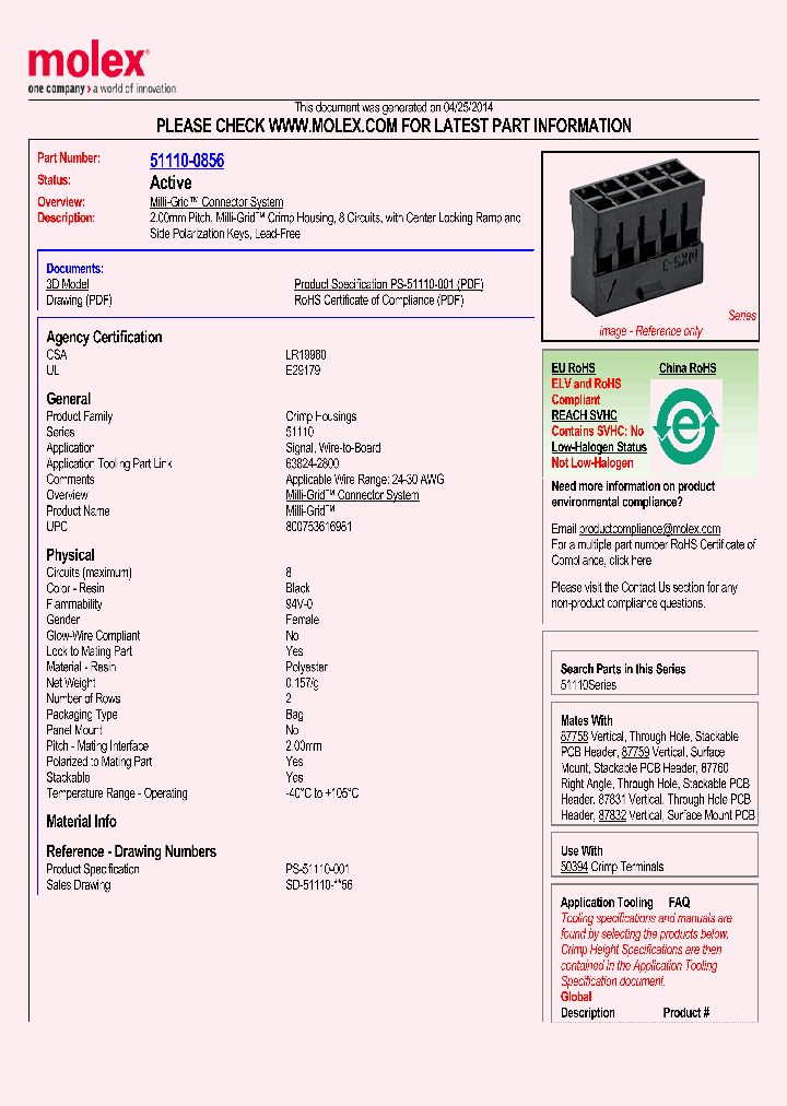 51110-0856_8475685.PDF Datasheet
