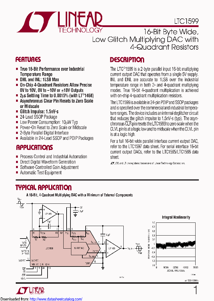 LTC1599BCGTR_8476532.PDF Datasheet