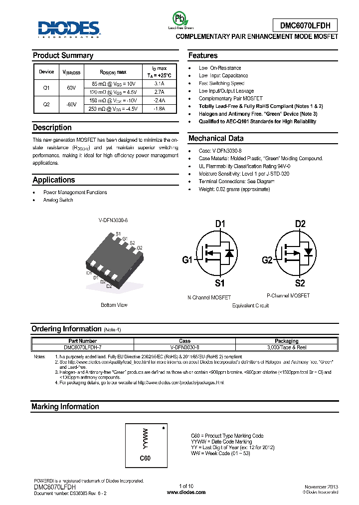 DMC6070LFDH_8479269.PDF Datasheet