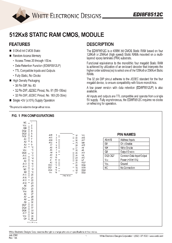 EDI8F8512LP100B6C_8479767.PDF Datasheet