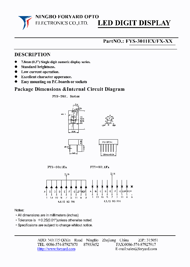 FYS-3011FX-0_8481639.PDF Datasheet