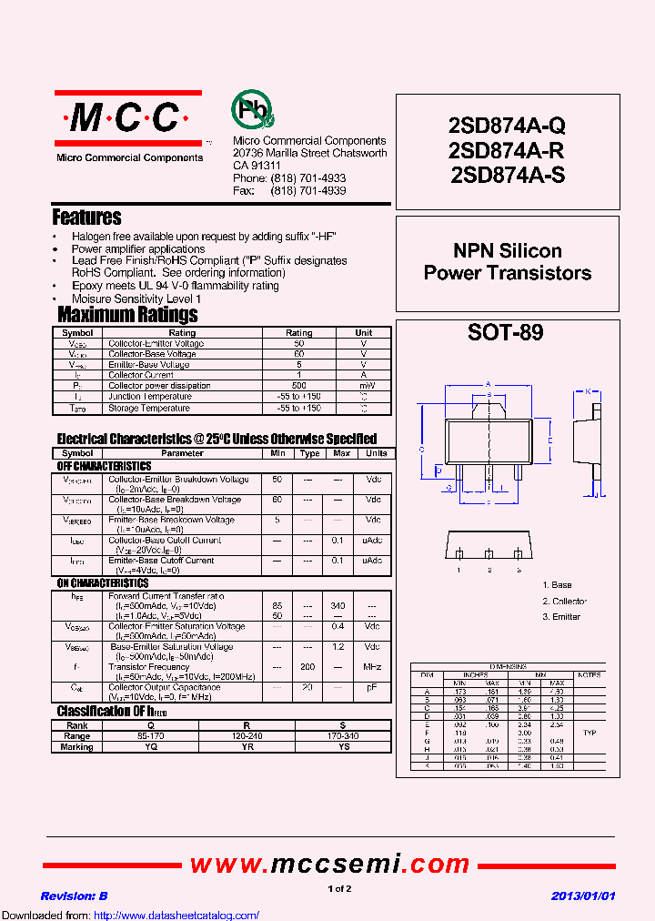2SD874A-R_8481896.PDF Datasheet