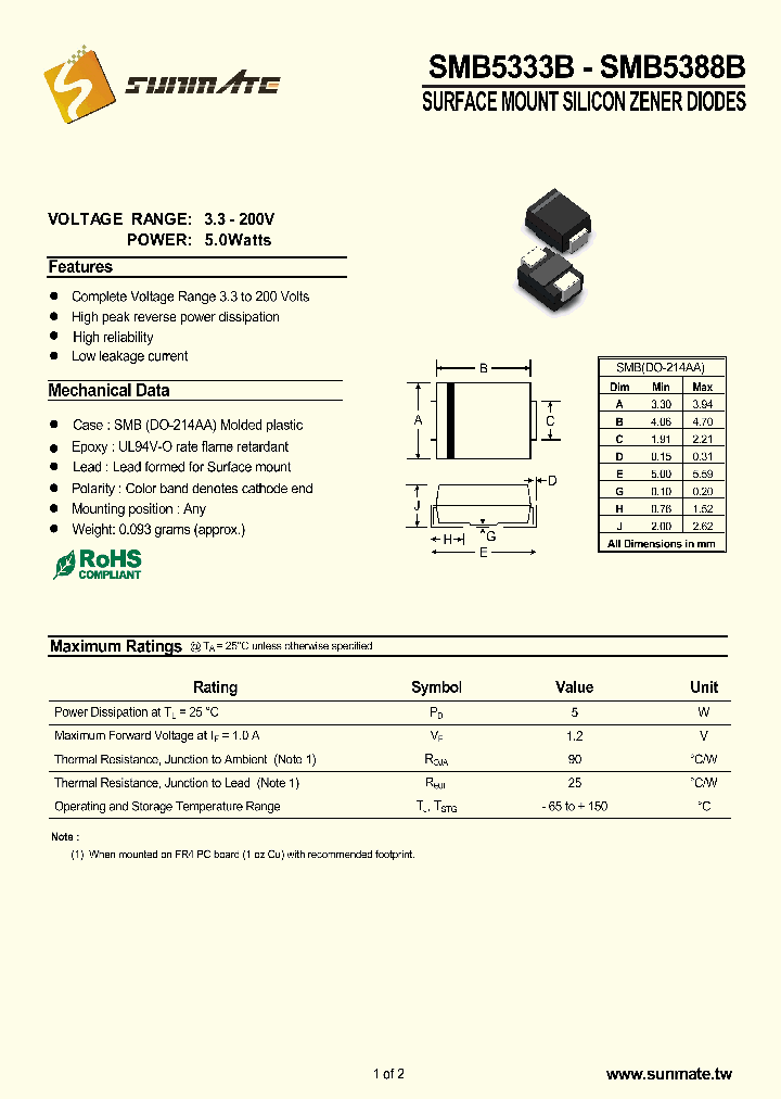 SMB5334B_8482369.PDF Datasheet