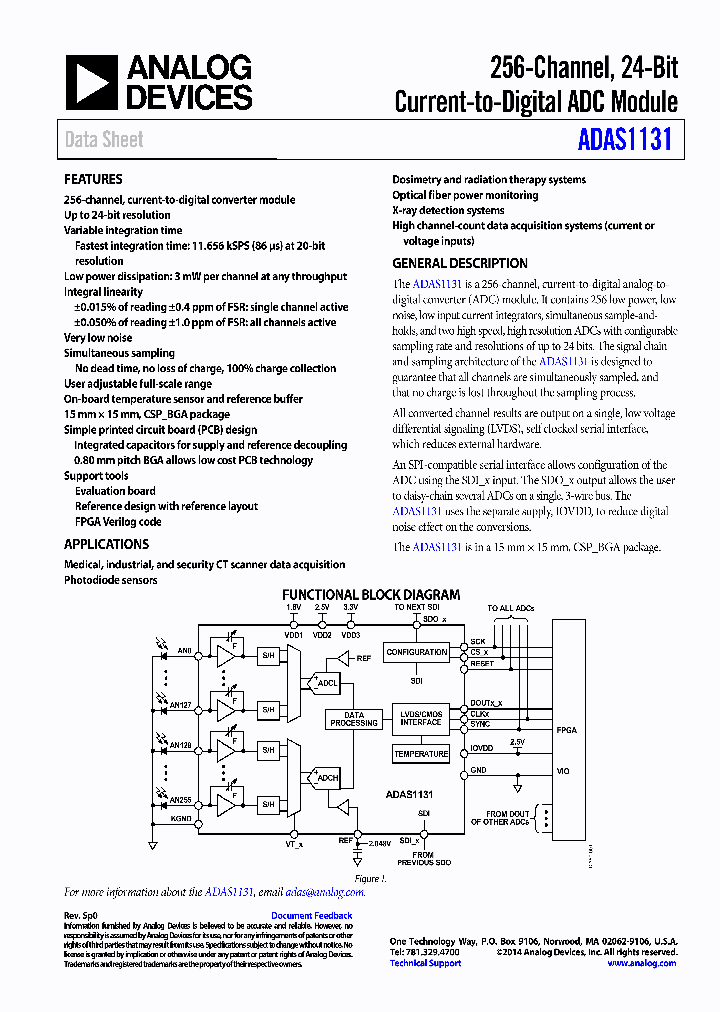 ADAS1131_8483412.PDF Datasheet