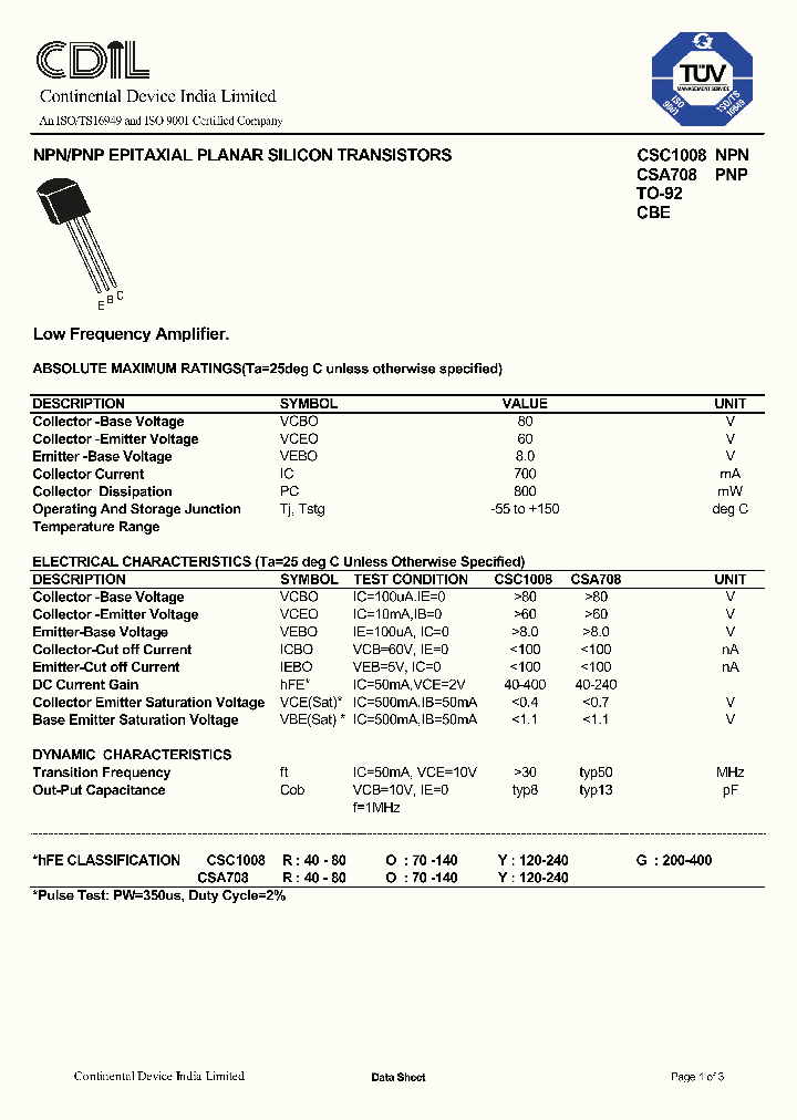 CSC1008Y_8485857.PDF Datasheet