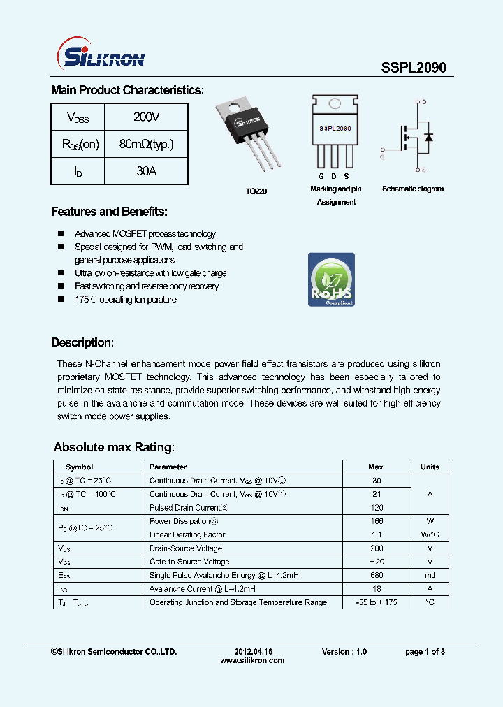SSPL2090_8485917.PDF Datasheet