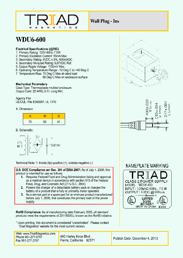 WDU6-600_8487639.PDF Datasheet