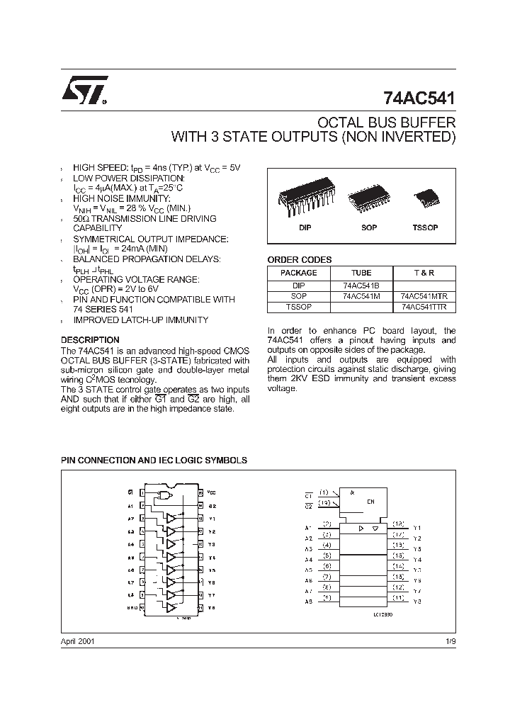74AC541MTR_8493361.PDF Datasheet