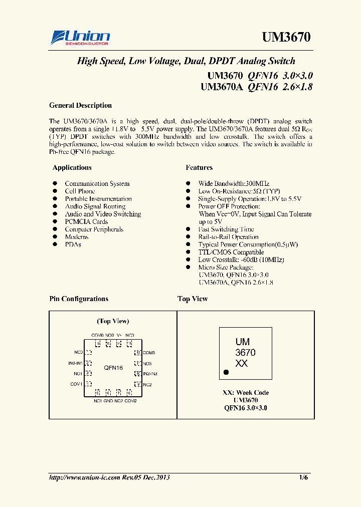 UM3670A_8493563.PDF Datasheet