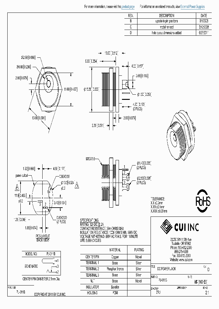 PJ-011B_8494741.PDF Datasheet