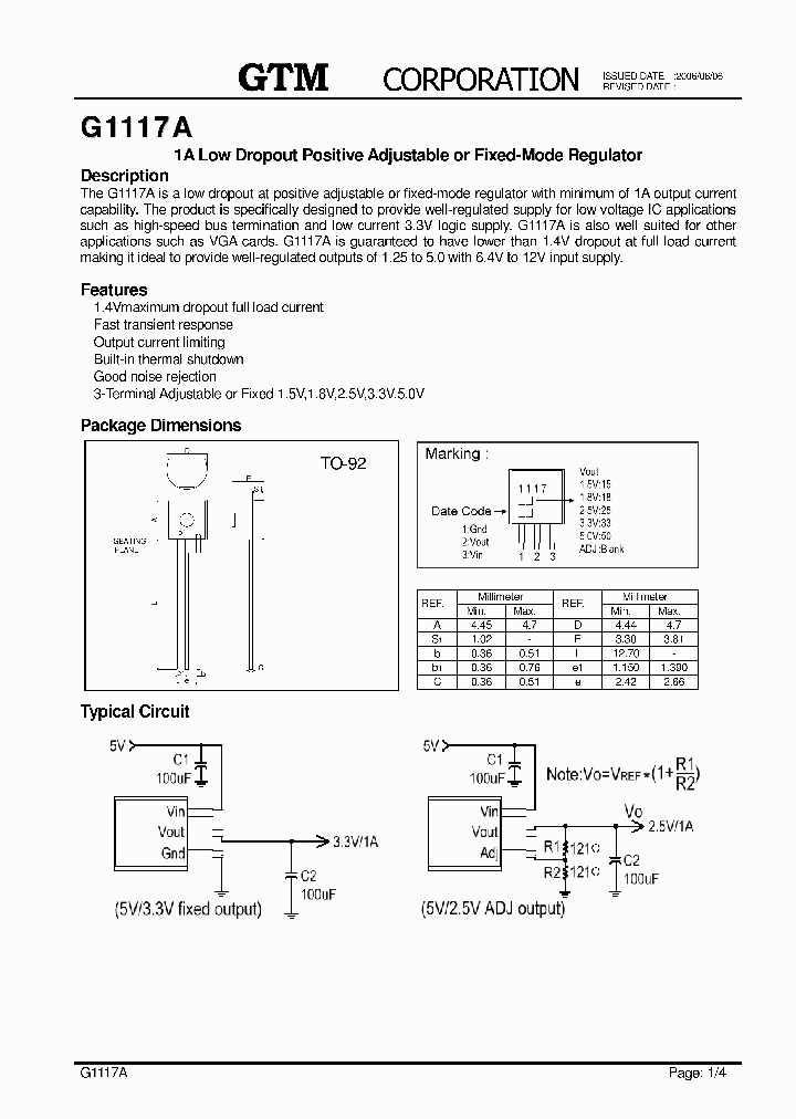 G1117A_8496002.PDF Datasheet