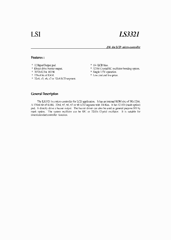 LS3321_8497415.PDF Datasheet