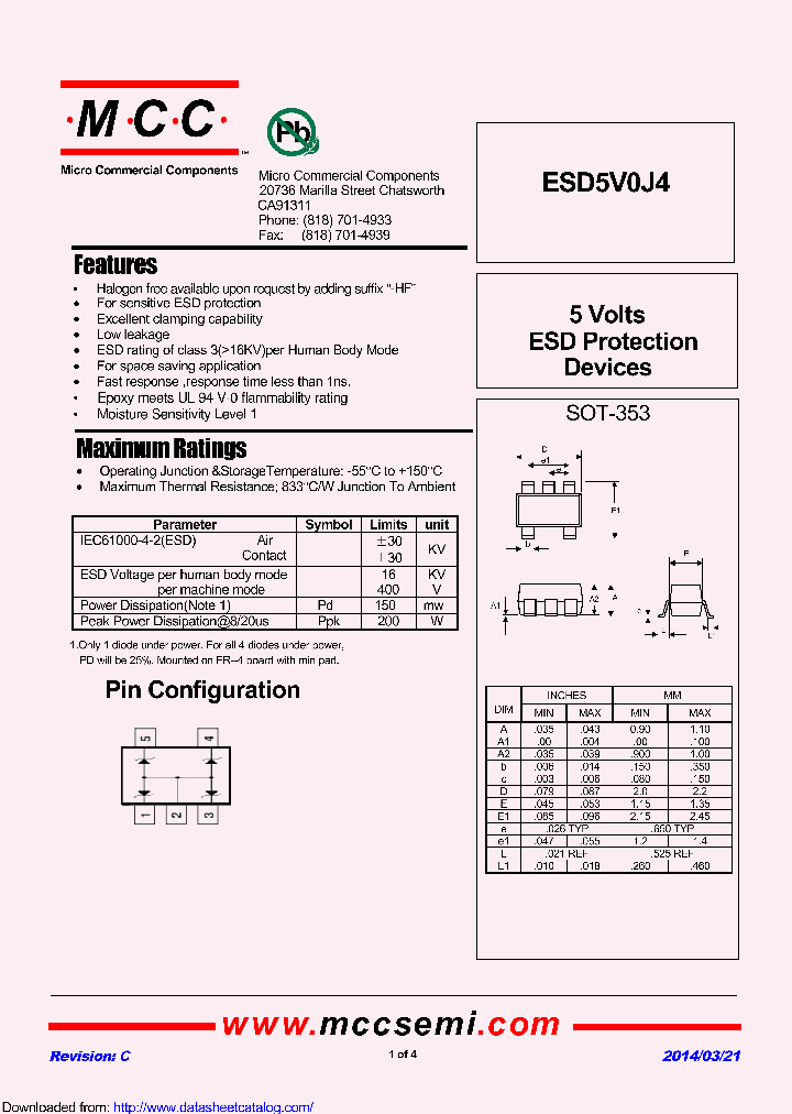 ESD5V0J4_8497529.PDF Datasheet