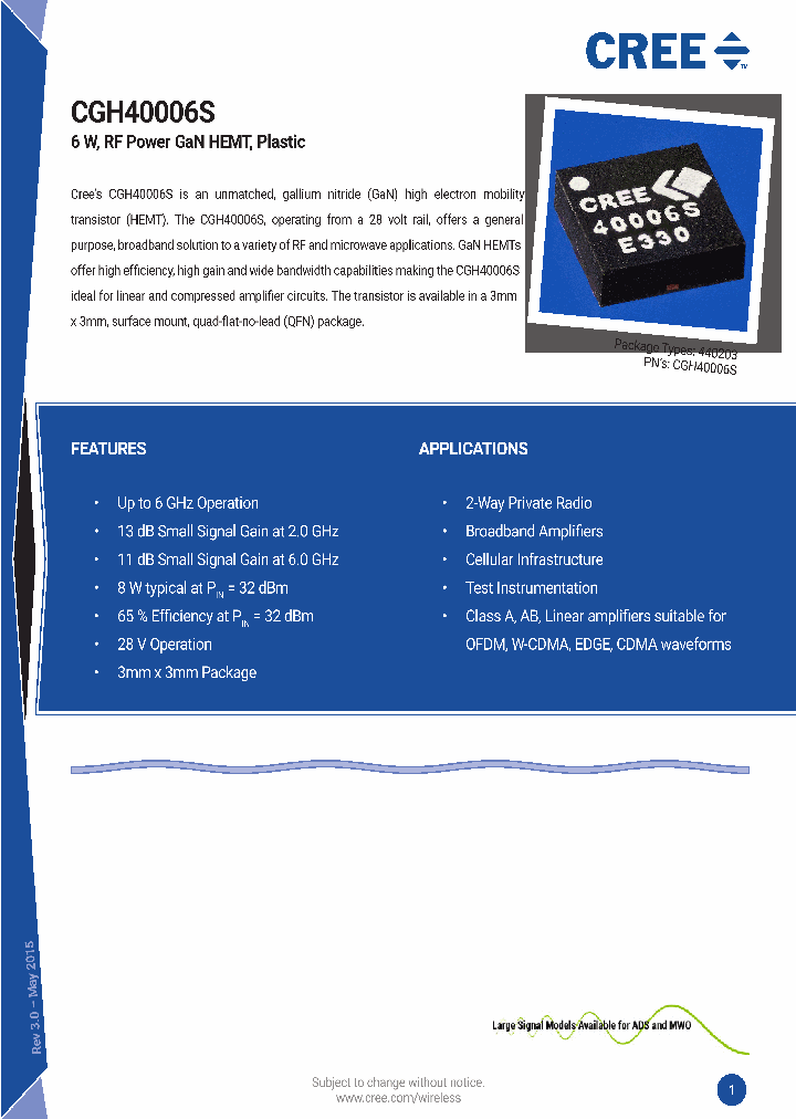 CFG40006S-AMP1_8501513.PDF Datasheet