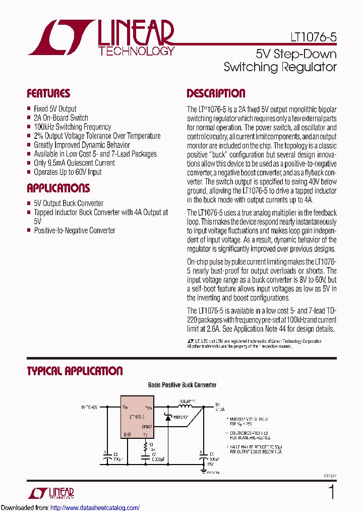 LT1076IT-5PBF_8502783.PDF Datasheet