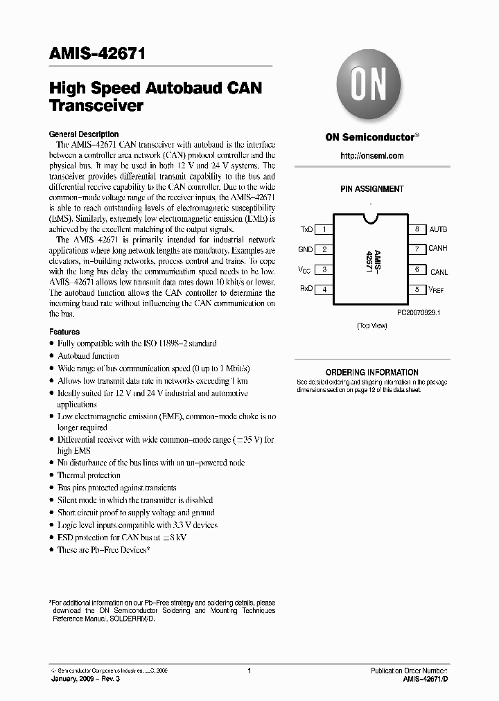 AMIS-42671_8504084.PDF Datasheet