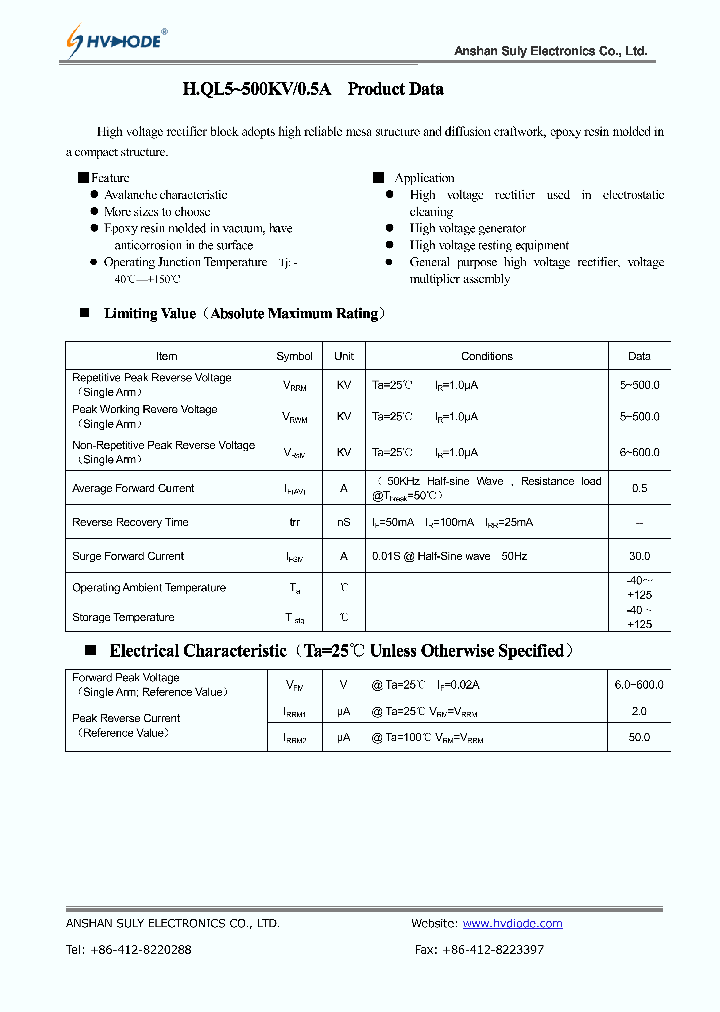 HQL5-500KV-05A_8504657.PDF Datasheet