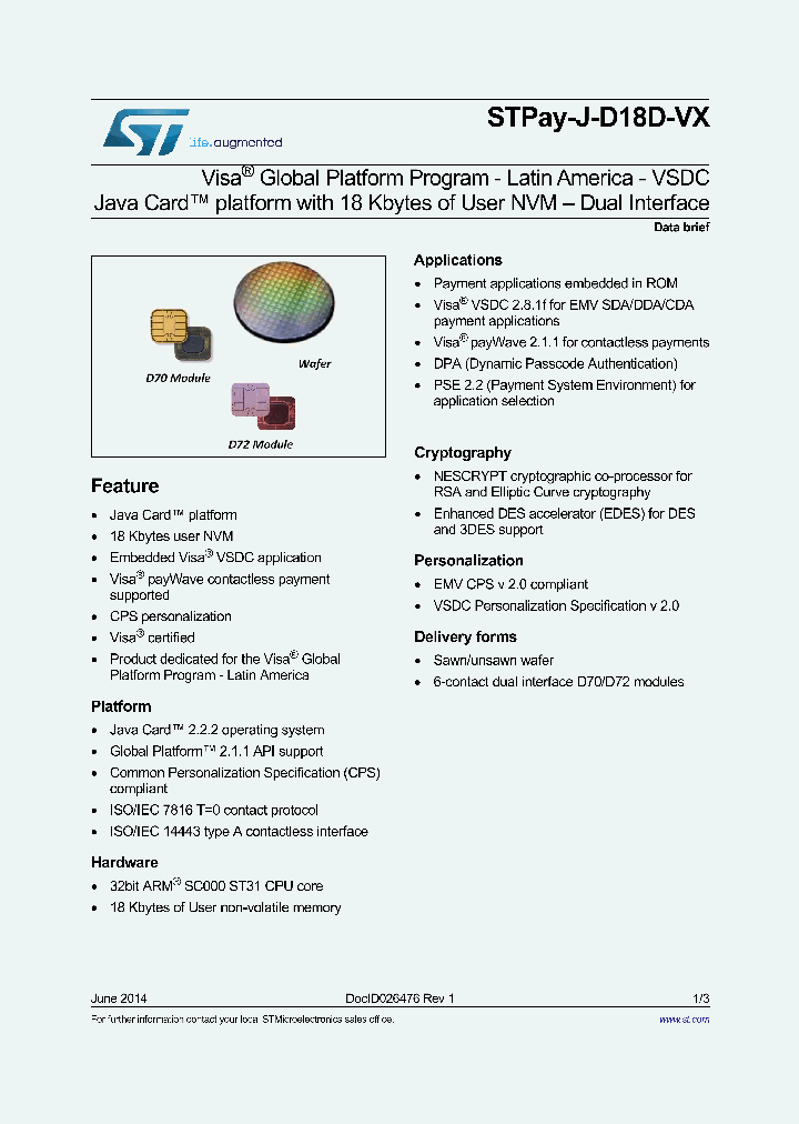 STPAY-J-D18-DVX_8507666.PDF Datasheet