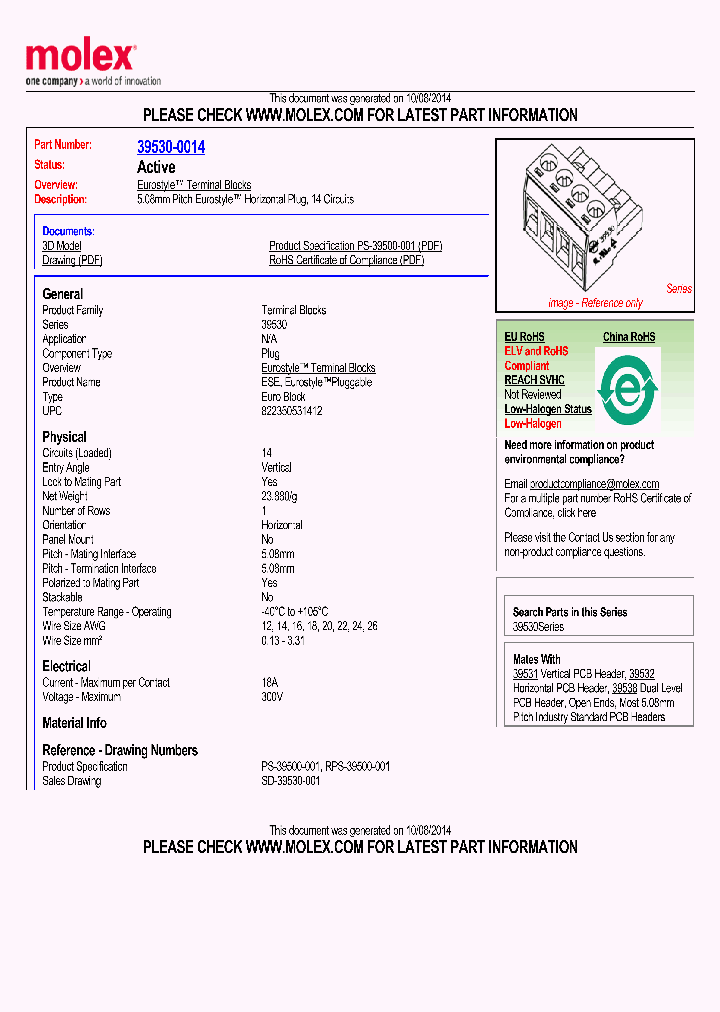 39530-0014_8507277.PDF Datasheet