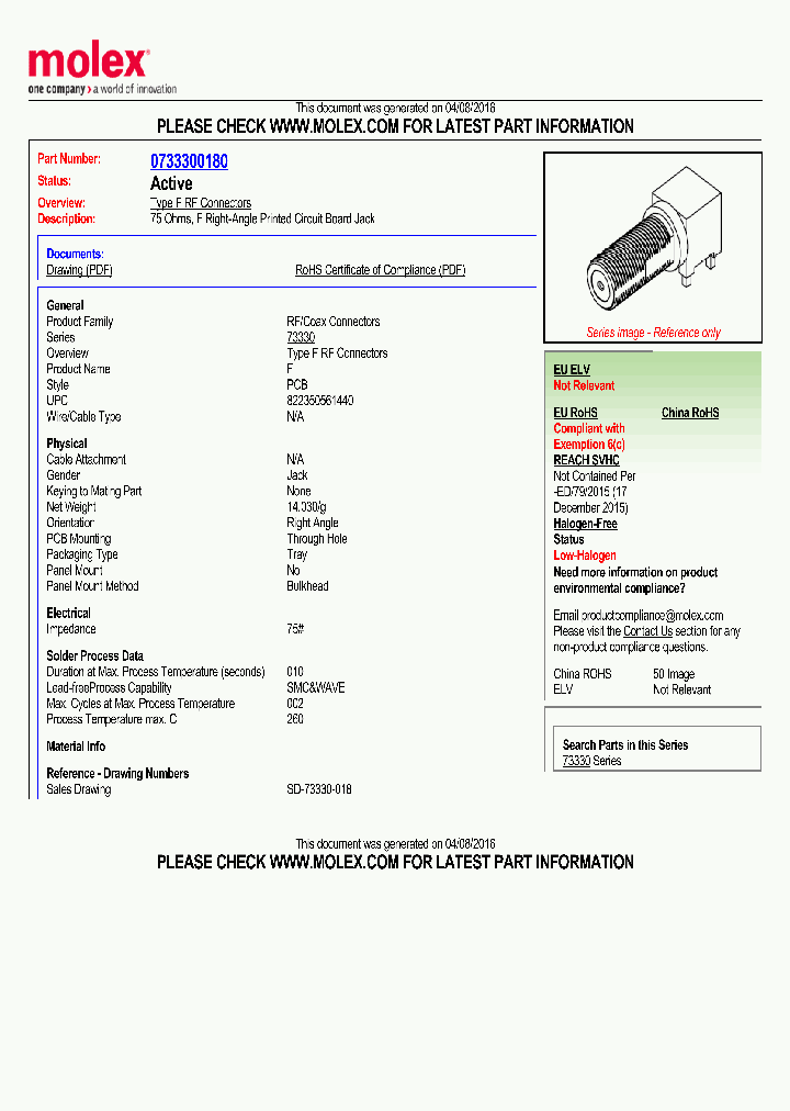 0733300180_8508760.PDF Datasheet