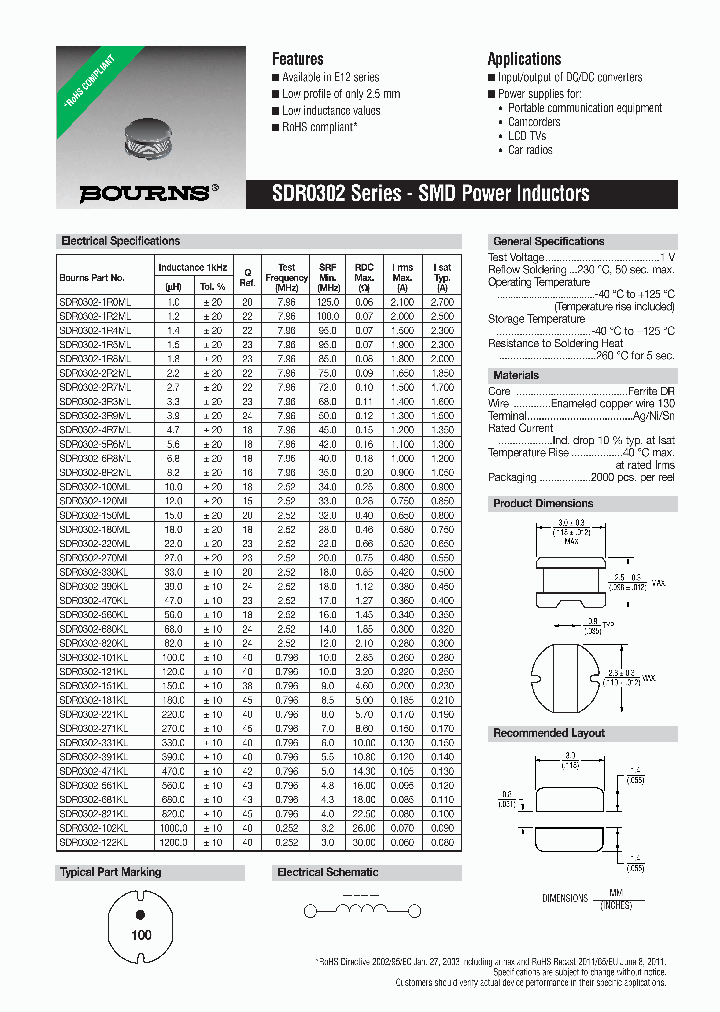 SDR0302-2R2ML_8508931.PDF Datasheet