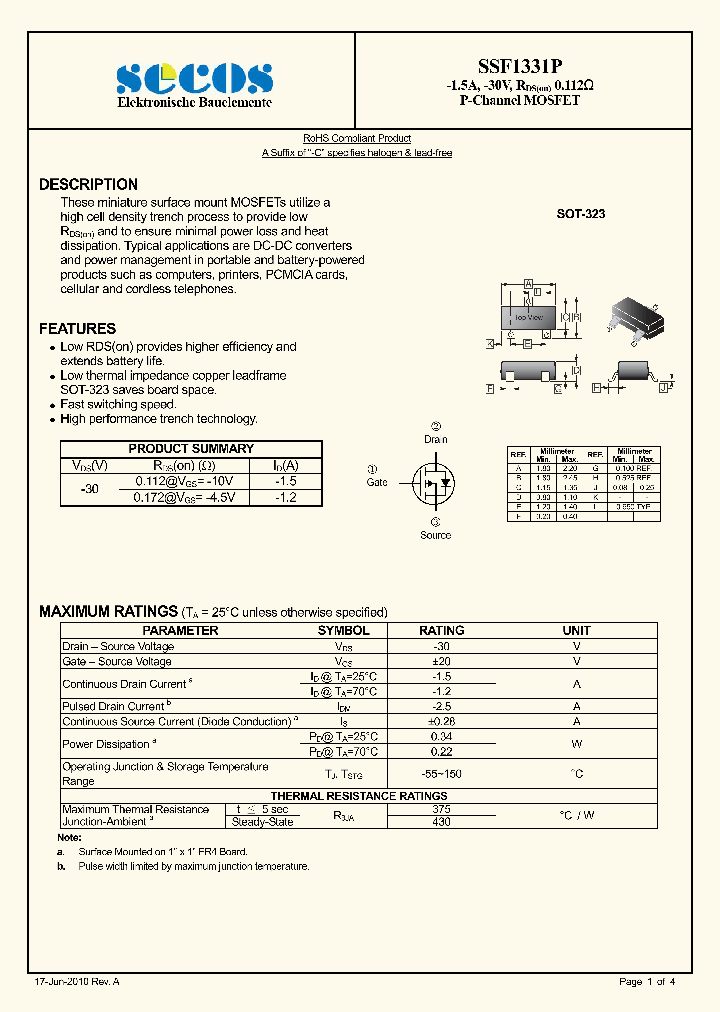 SSF1331P_8510148.PDF Datasheet