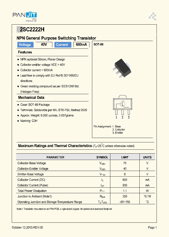 2SC2222H_8513342.PDF Datasheet