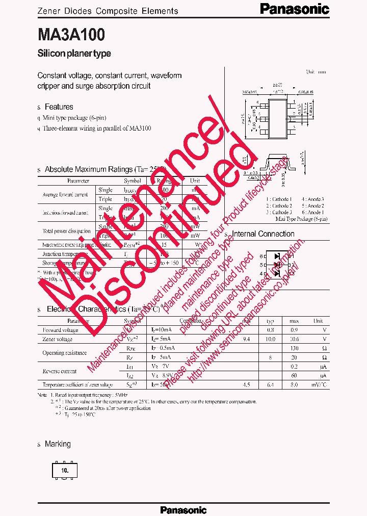 MA3A100_8516453.PDF Datasheet