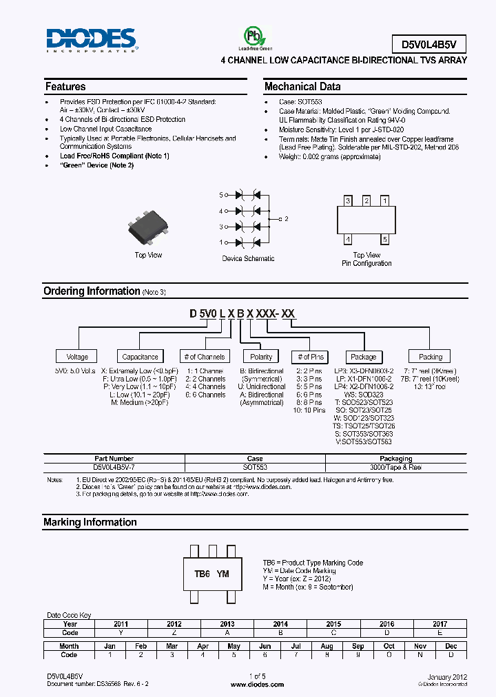 D5V0L4B5V_8517841.PDF Datasheet