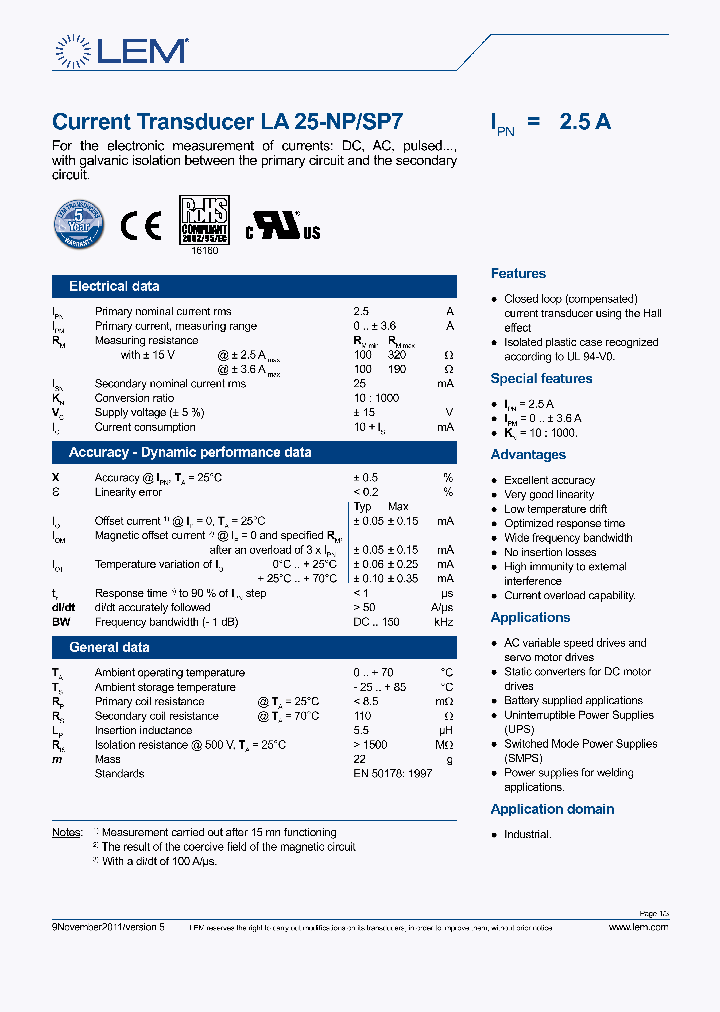 LA25-NP-SP7_8519257.PDF Datasheet