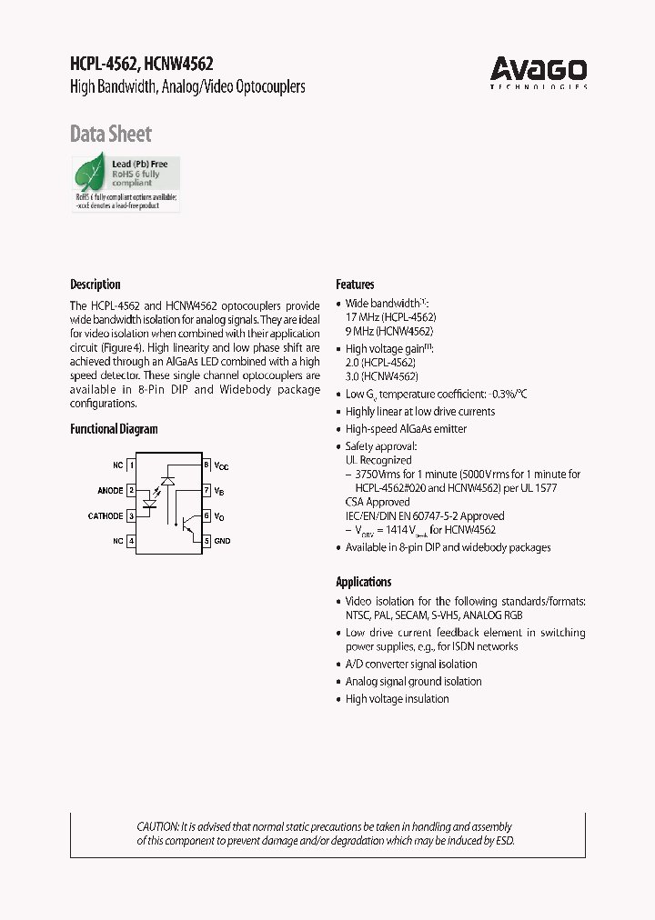 HCPL-4562-020_8520106.PDF Datasheet