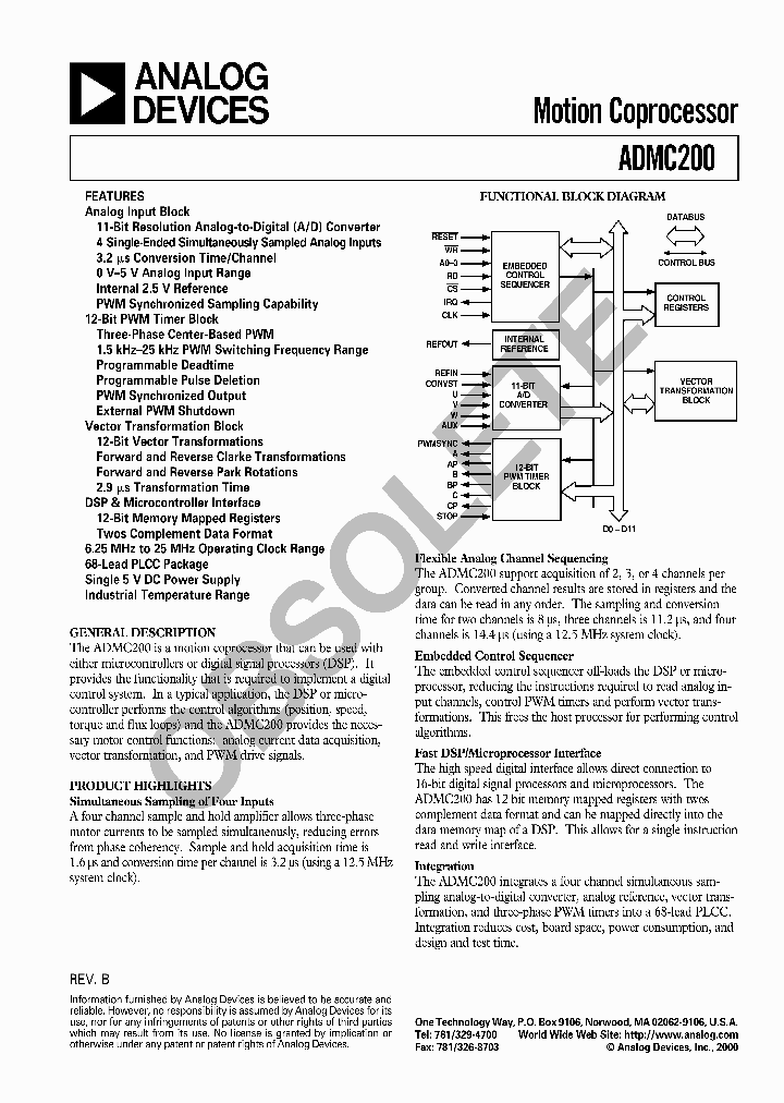 ADMC200-15_8522462.PDF Datasheet